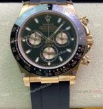 Swiss Copy Rolex Daytona 7750 Chronograph Watch 40mm Ceramic Bezel Oysterflex Strap